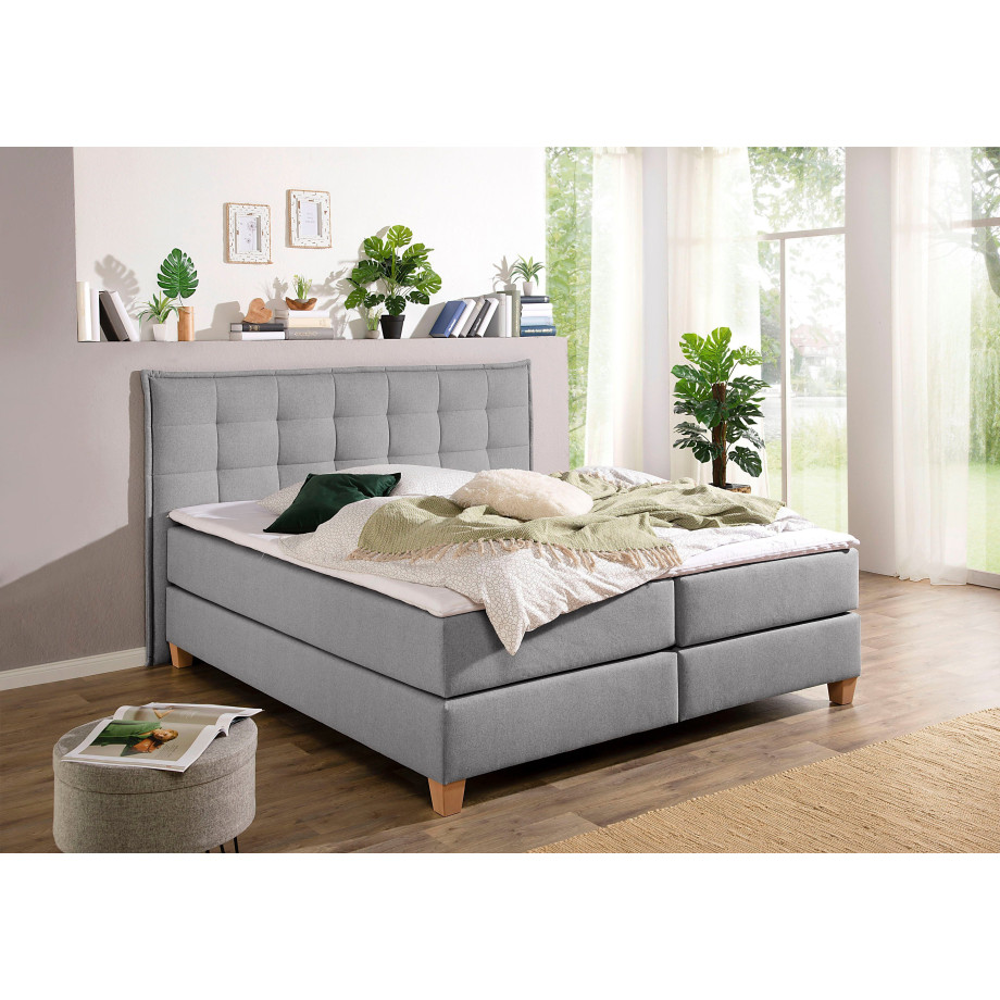 Home affaire Boxspring inclusief topmatras van comfortschuim afbeelding 1