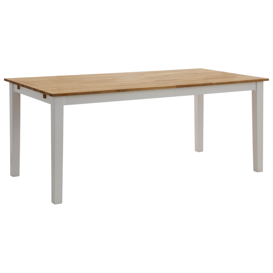 Home affaire Eettafel Samba van massief beukenhout, 140 cm of 180 cm, verlengbaar afbeelding 1