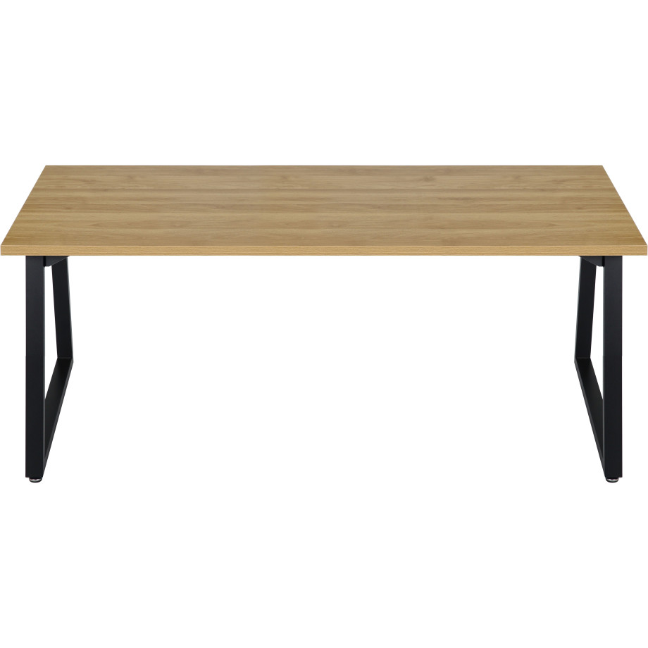 Home affaire Eettafel Soyans moderne kuipframe, in vier breedtes, melaminehars gecoat afbeelding 1