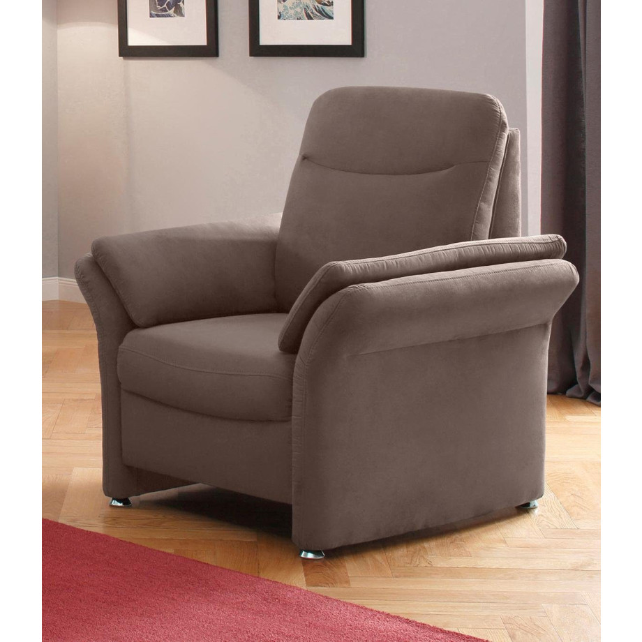 Home affaire Fauteuil Tahoma Binnenveringsinterieur, in 3 stofkwaliteiten afbeelding 1