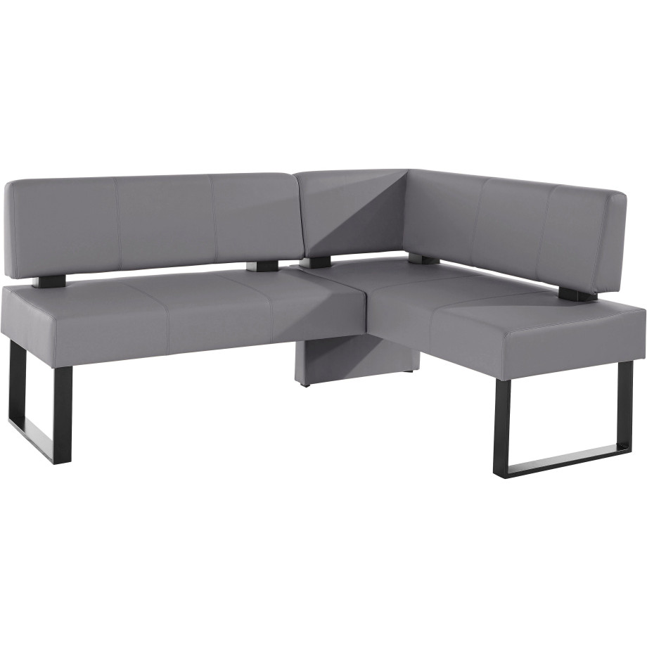 Home affaire Hoekbank Oliver met metalen frame, keukenbank verschillende hoezen cord eetkamerbank ottos choice afbeelding 1