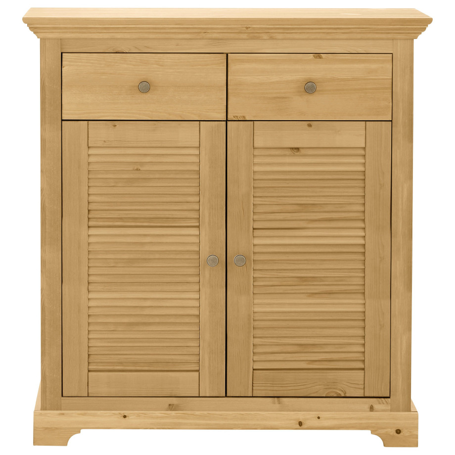 Home affaire Kast Ayanna Schoenenkast van massief grenen, FSC, breedte 94 cm afbeelding 1