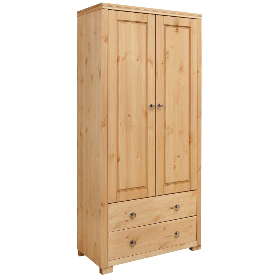 Home affaire Kledingkast Gotland Breedte 80 cm, hoogte 178 cm, van massief grenen, FSC afbeelding 1