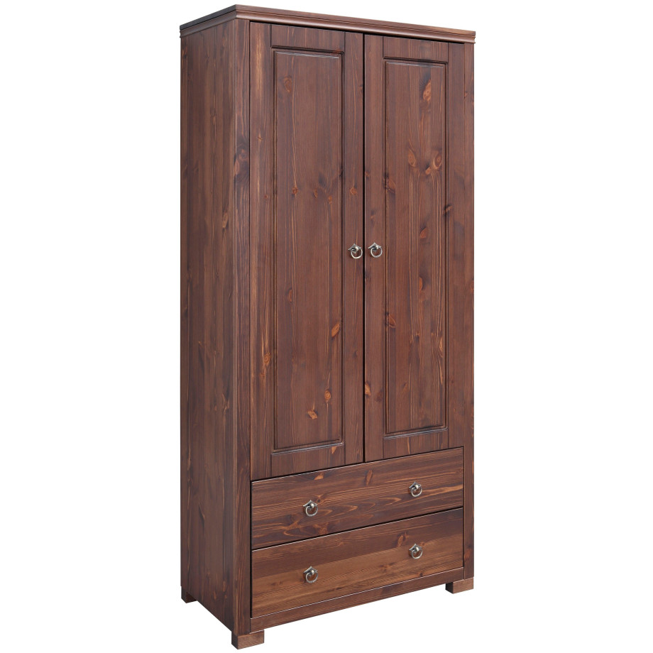 Home affaire Kledingkast Gotland Breedte 80 cm, hoogte 178 cm, van massief grenen, FSC afbeelding 1