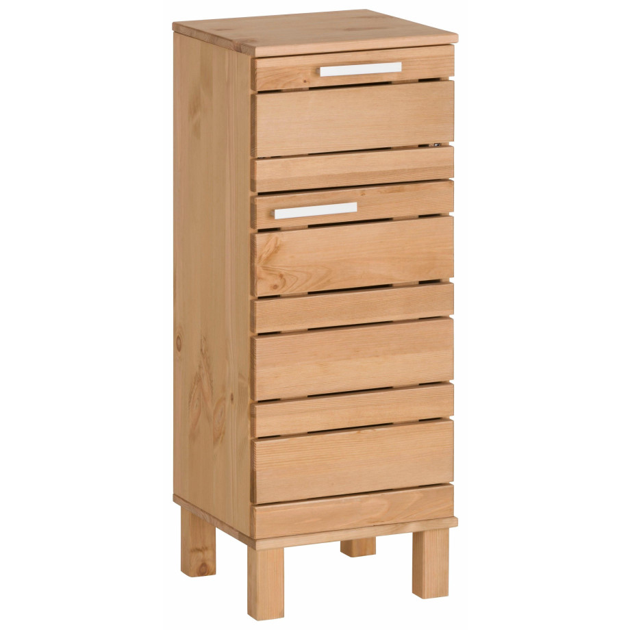 Home affaire Onderkast Josie Breedte 30,5 cm, van massief hout, verstelbare plank afbeelding 1