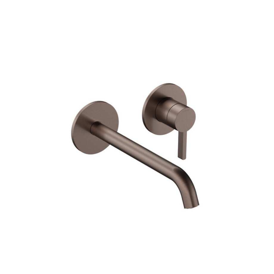 Hotbath Ace Afbouwdeel - voor wastafelmengkraan - 20cm uitloop - Geborsteld Koper PVD AC105EXTBCP Hotbath Ace Afbouwdeel - voor wastafelmengkraan - 20cm uitloop - Geborsteld Koper PVD AC105EXTBCP afbeelding 1