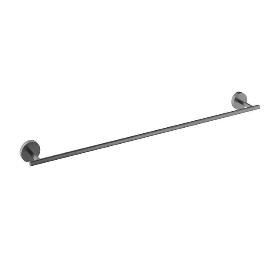 Hotbath Archie Handdoekrek - 64cm - geborsteld gunmetal PVD ARA07BGP Hotbath Archie Handdoekrek - 64cm - geborsteld gunmetal PVD ARA07BGP afbeelding 1