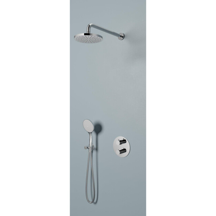 Hotbath Buddy IBS Thermostatische Regendoucheset - Chroom IBS12ACR afbeelding 1