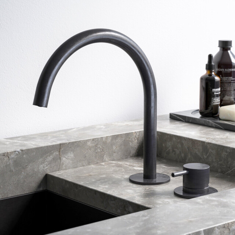 Hotbath Cobber - mengkraan - 2-gats - verouderd ijzer CB023AI afbeelding 1