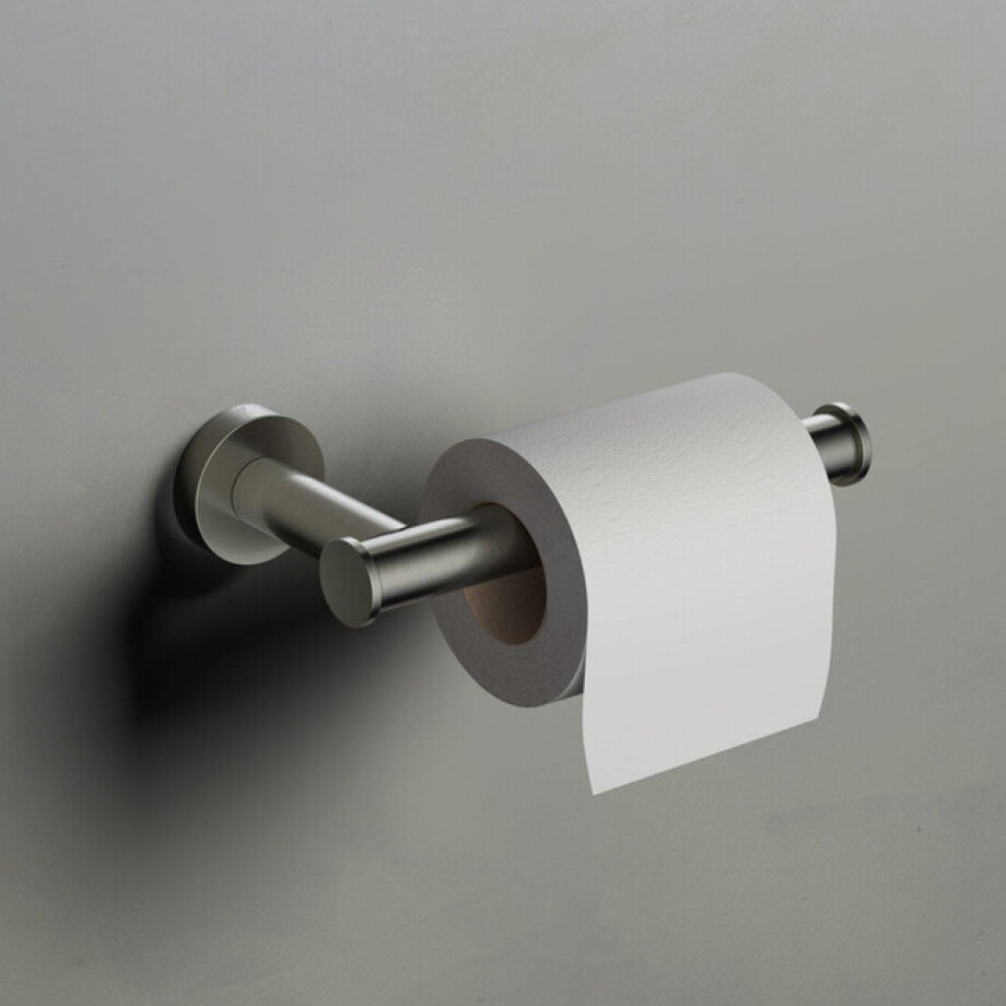 Hotbath Cobber toiletrolhouder geborsteld nikkel CBA04GN afbeelding 1