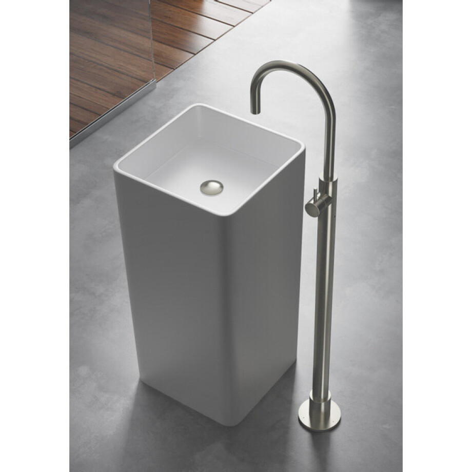 Hotbath Cobber wastafelkraan verouderd ijzer CB078WAI afbeelding 1