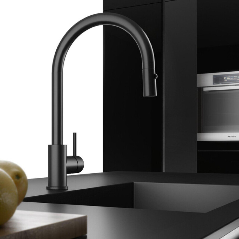 Hotbath Fellow keukenmengkraan met uittrekbare handdouche verouderd ijzer FKM14AI Hotbath Fellow keukenmengkraan met uittrekbare handdouche verouderd ijzer FKM14AI afbeelding 1