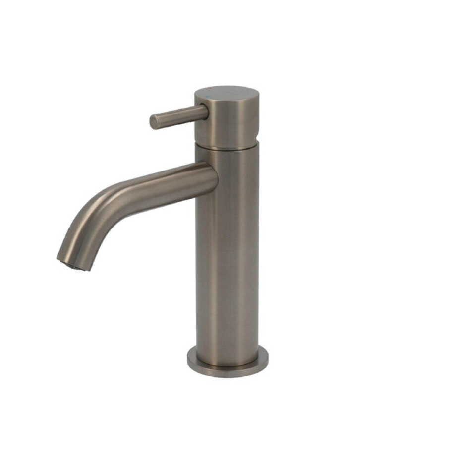 Hotbath Laddy wastafelmengkraan zonder waste nikkel geborsteld L003GN Hotbath Laddy wastafelmengkraan zonder waste nikkel geborsteld L003GN afbeelding 1