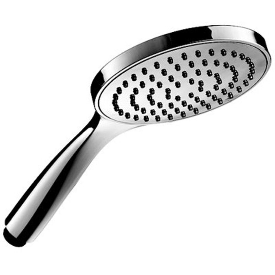 Hotbath Mate ronde handdouche 26.8 ø13cm ABS kunststof chroom M360CR afbeelding 1