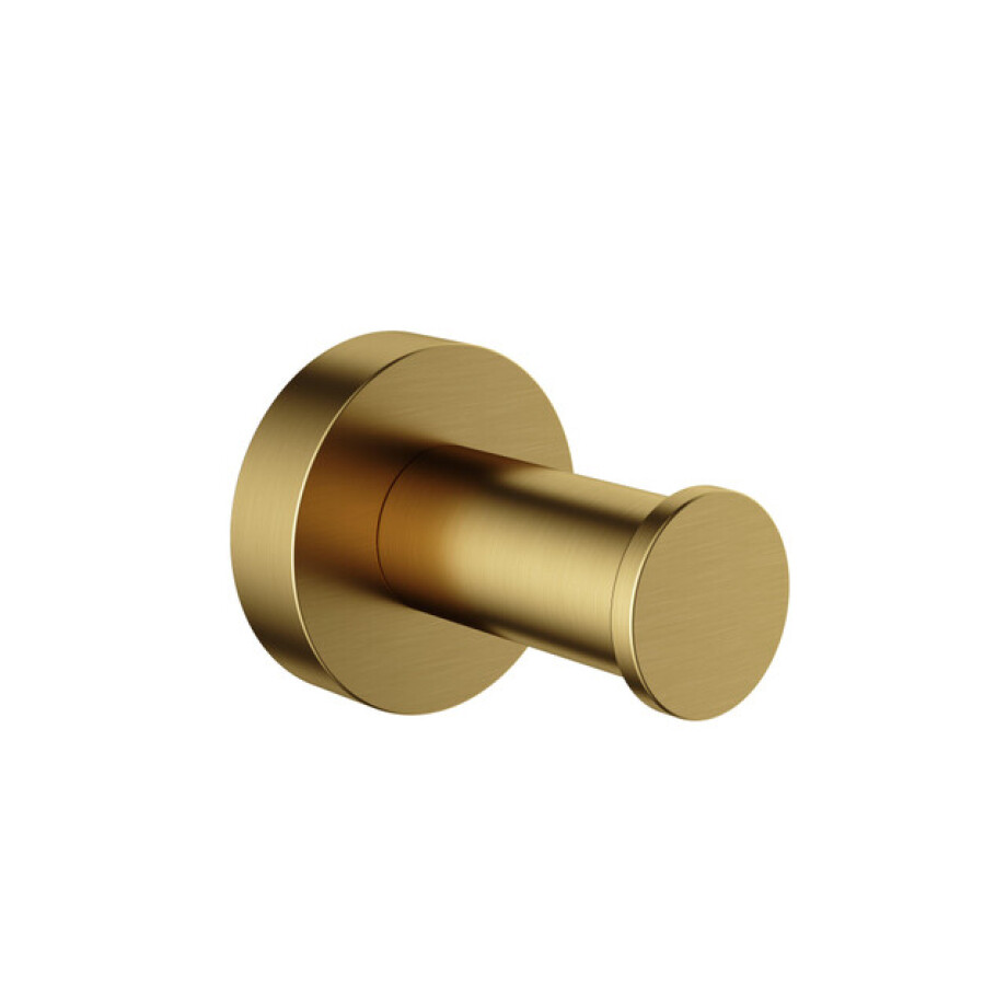 Hotbath &MORE Haak BBP Geborsteld messing PVD BAA03BBP afbeelding 1