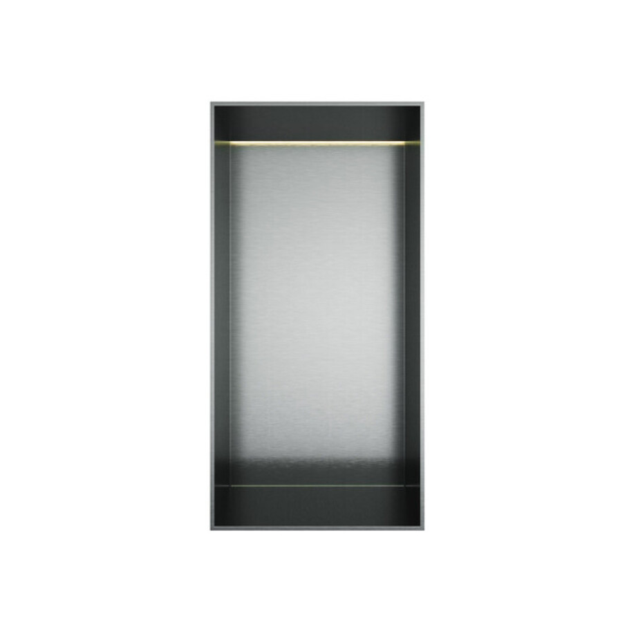 Hotbath &MORE Inbouwbox of inbouwnis - 30x15x10 - frameless + LED - RVS 316 BOX015FLIX Hotbath &MORE Inbouwbox of inbouwnis - 30x15x10 - frameless + LED - RVS 316 BOX015FLIX afbeelding 1