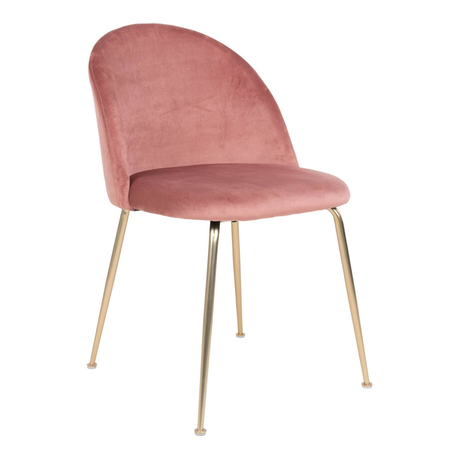 Set van 2 eetkamerstoelen Genève velvet | House Nordic Set van 2 eetkamerstoelen Genève velvet | House Nordic afbeelding 1