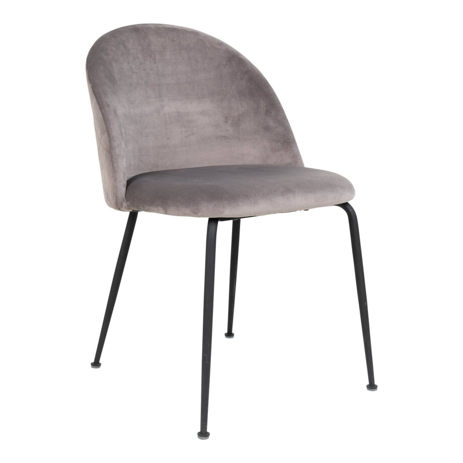 Set van 2 eetkamerstoelen Genève velvet | House Nordic afbeelding 1