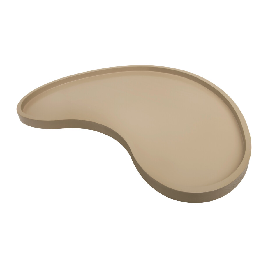 QUVIO Tray - Organisch - Hout - 45x24 cm - Bruin afbeelding 1