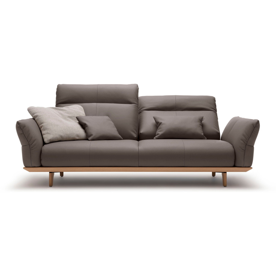 Hülsta Sofa 3-zitsbank Hs.460 Onderstel in eiken, poten in natuurlijk eiken, breedte 208 cm afbeelding 1