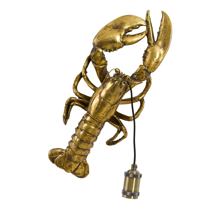 Light & Living Wandlamp 'Lobster' kleur Brons afbeelding 