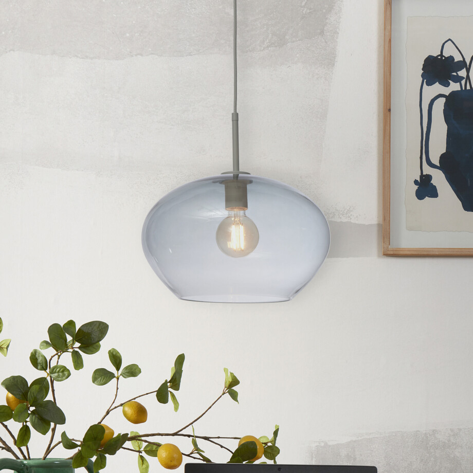 its about RoMi Hanglamp 'Bologna' 35cm, kleur Lichtgrijs afbeelding 1