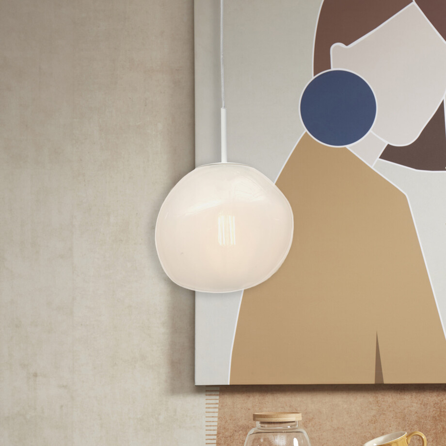 its about RoMi Hanglamp 'Helsinki' 26cm, kleur Wit afbeelding 1