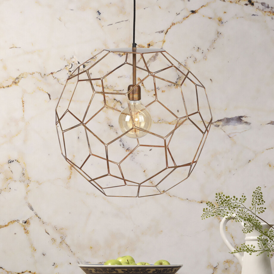 its about RoMi Hanglamp 'Marrakesh' 55cm, kleur Koper its about RoMi Hanglamp 'Marrakesh' 55cm, kleur Koper afbeelding 1