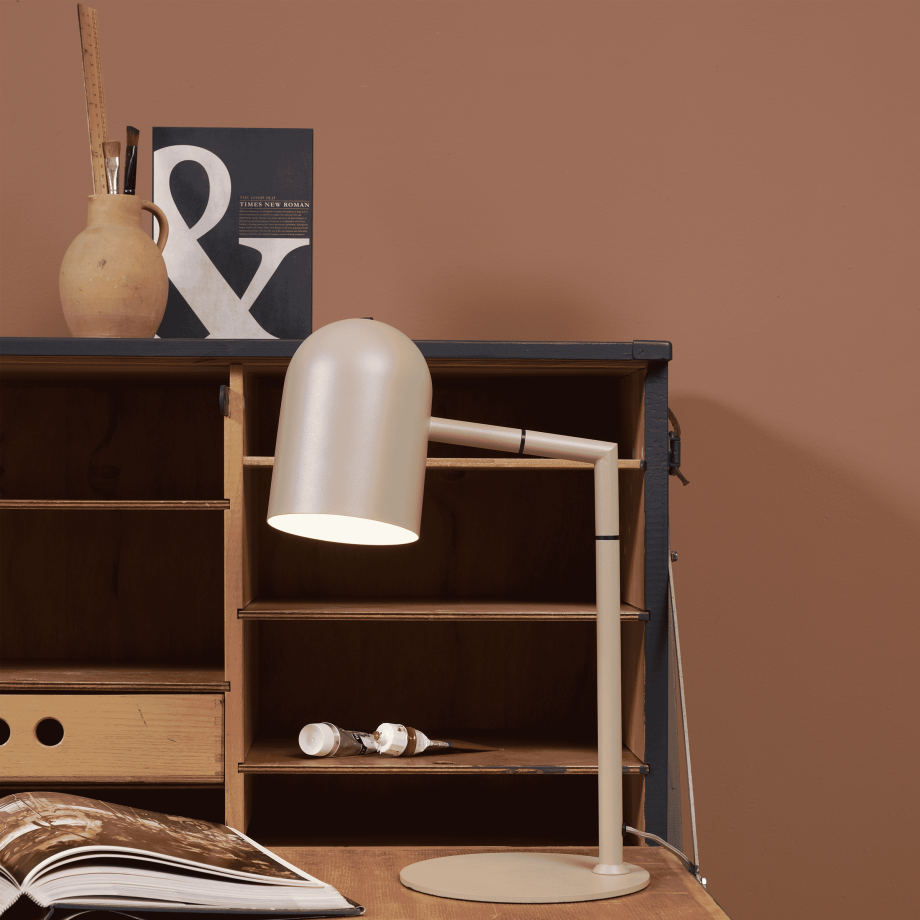 its about RoMi Tafellamp 'Marseille' 45cm, kleur Zand its about RoMi Tafellamp 'Marseille' 45cm, kleur Zand afbeelding 1