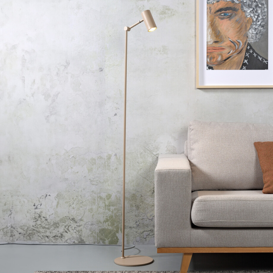 its about RoMi Vloerlamp 'Montreux' 150cm, kleur Zand its about RoMi Vloerlamp 'Montreux' 150cm, kleur Zand afbeelding 1