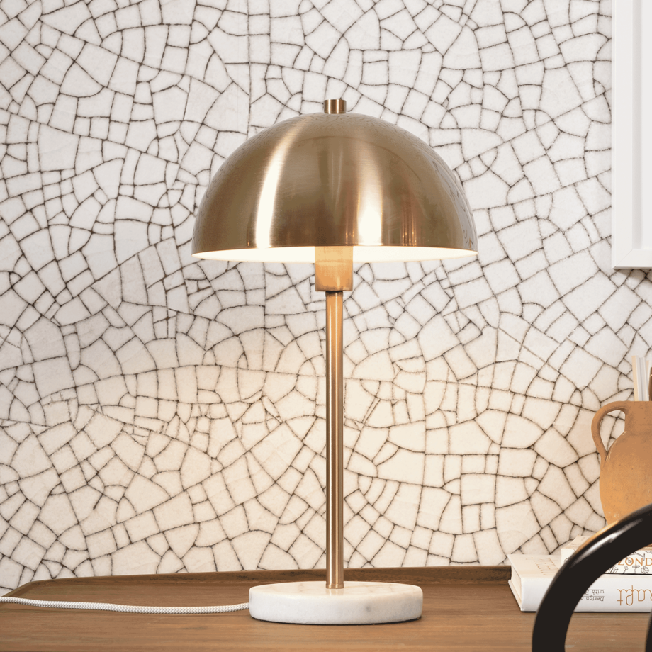 its about RoMi Tafellamp 'Toulouse' 45cm, kleur Goud afbeelding 1