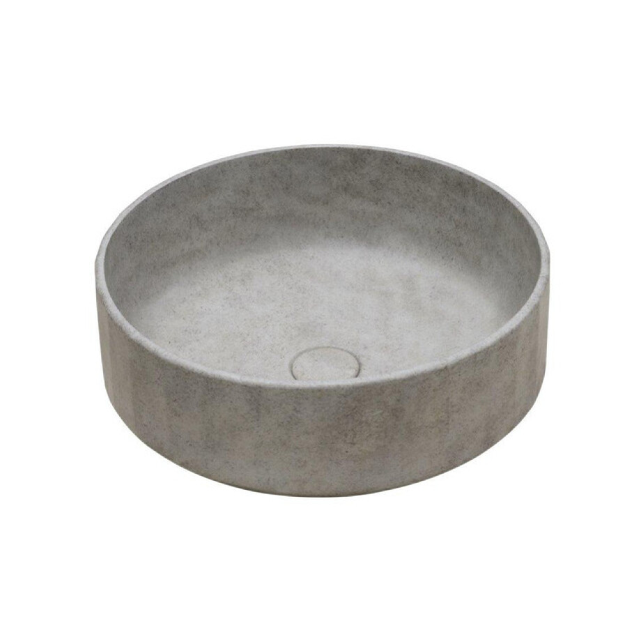 Ideavit Lixir Waskom 42x15cm rond concrete beton beige 290293-D1 Ideavit Lixir Waskom 42x15cm rond concrete beton beige 290293-D1 afbeelding 1