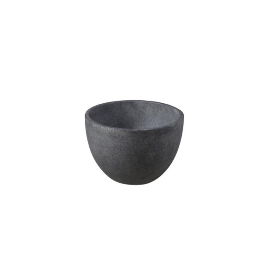 Ideavit Mini Waskom - 22.5x22.5x15cm - rond - concrete - beton - dark grey 290295-D2 afbeelding 1