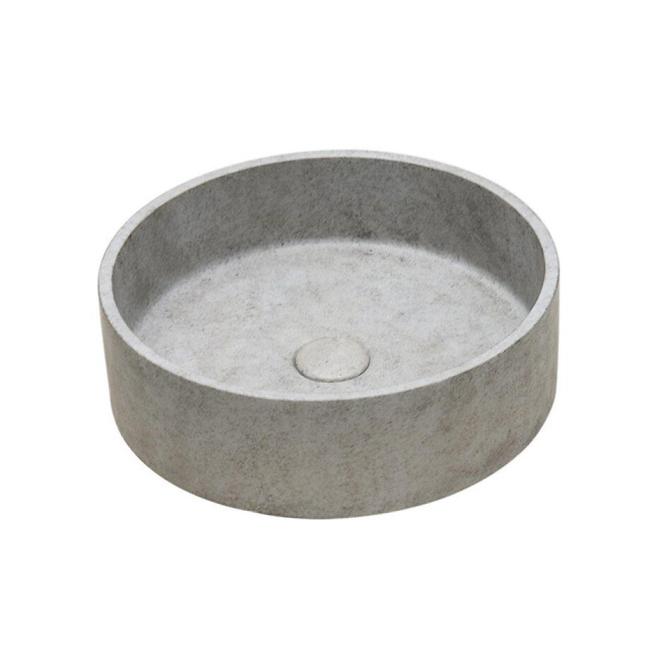 Ideavit Ora Waskom 39x12cm rond concrete beton beige 290296-D1 Ideavit Ora Waskom 39x12cm rond concrete beton beige 290296-D1 afbeelding 1