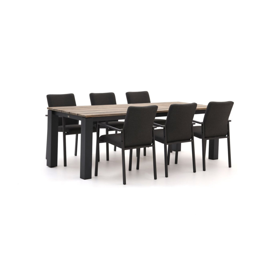 Il Tempo Cetona/Lagundo 230cm dining tuinset 7-delig stapelbaar - Laagste prijsgarantie! afbeelding 1