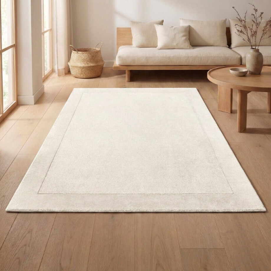 Vloerkleed Kari - Crème 230x160cm - - Dekbed-Discounter.nl Vloerkleed Kari - Crème 230x160cm - - Dekbed-Discounter.nl afbeelding