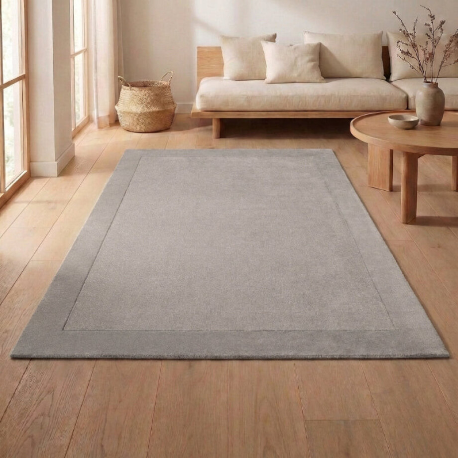 Vloerkleed Kari - Grijs 300x200cm - - Dekbed-Discounter.nl afbeelding 