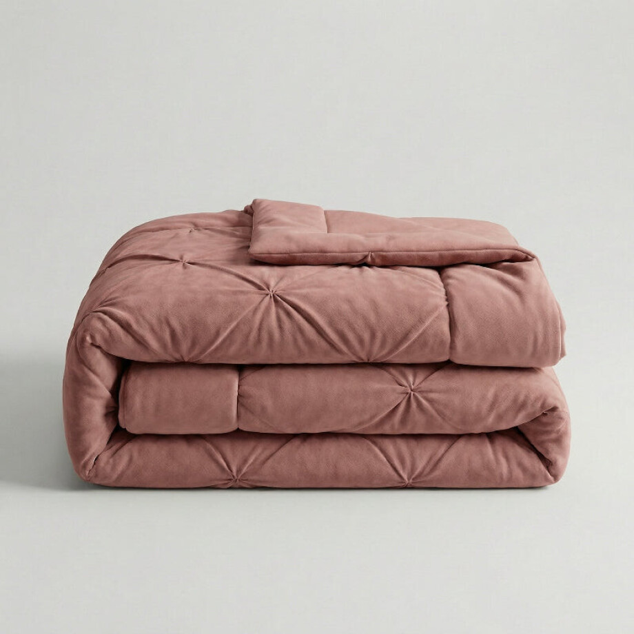1+1 Gratis Wasbaar Easy Dekbed Zonder Overtrek - Diamond Pintuck - Roze - Dekbed-Discounter.nl 1+1 Gratis Wasbaar Easy Dekbed Zonder Overtrek - Diamond Pintuck - Roze - Dekbed-Discounter.nl afbeelding