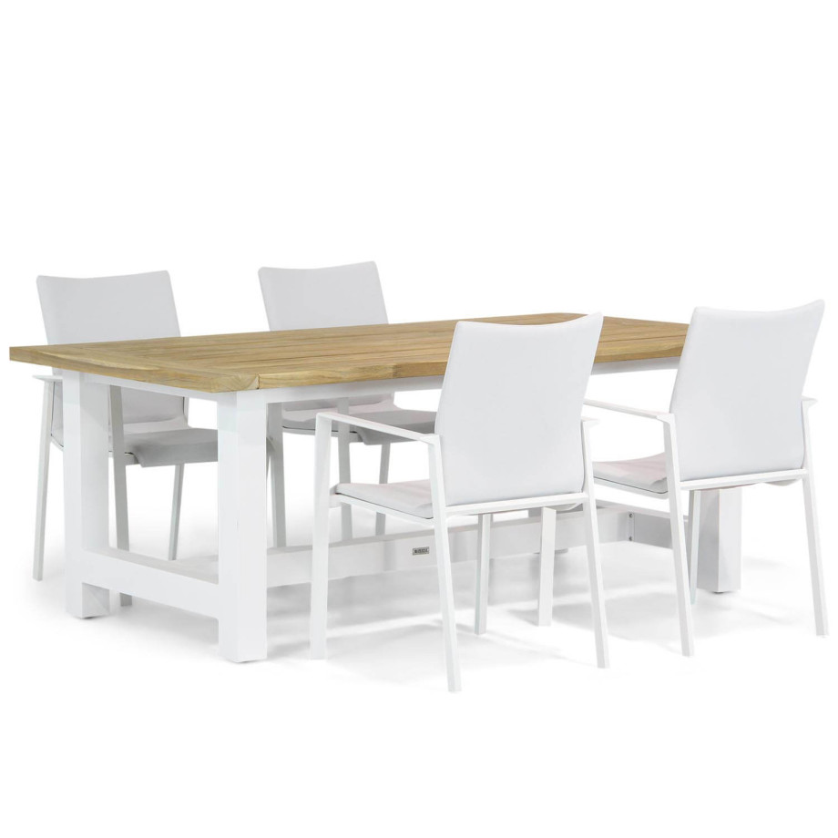 Lifestyle Rome/Los Angeles 200 cm dining tuinset 5-delig afbeelding 1