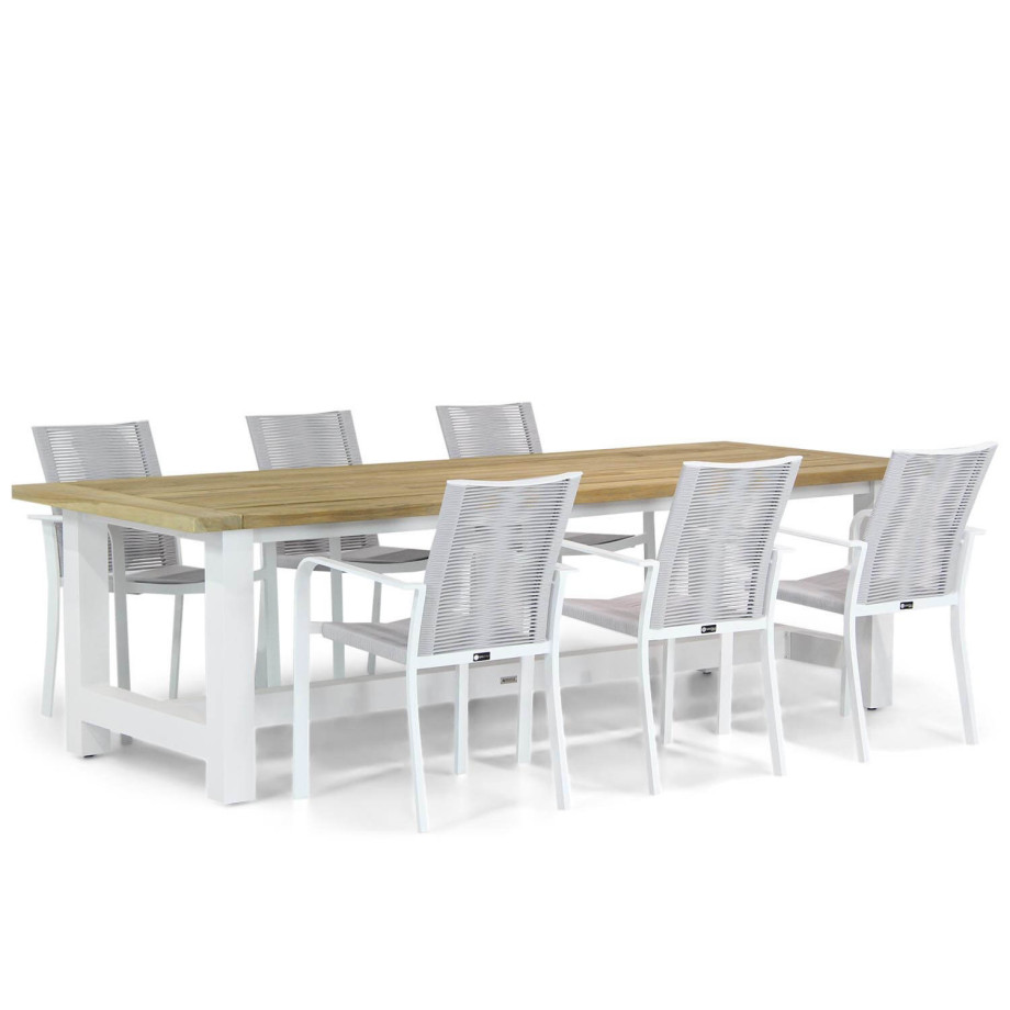 Lifestyle Annisa/Los Angeles 260 cm dining tuinset 7-delig afbeelding 1