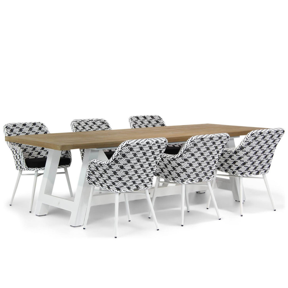 Lifestyle Crossway/Florence 260 cm dining tuinset 7-delig afbeelding 1