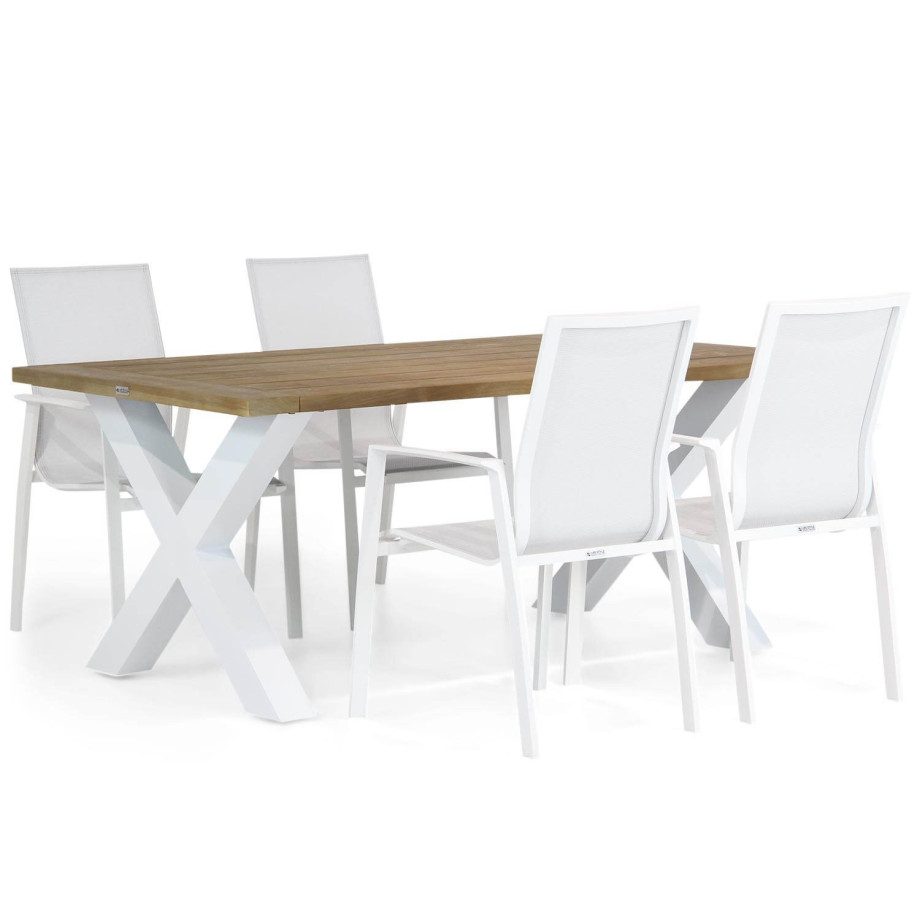 Lifestyle Ultimate/Cardiff 180 cm dining tuinset 5-delig afbeelding 1