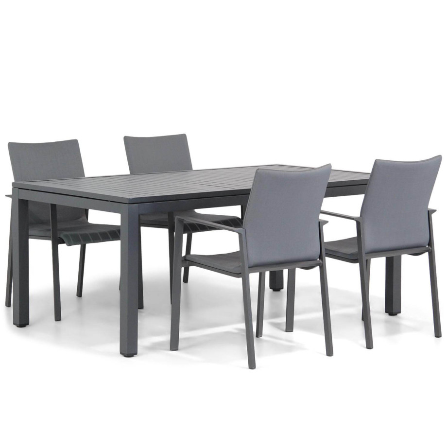 Lifestyle Rome/Concept 160 cm dining tuinset 5-delig afbeelding 1