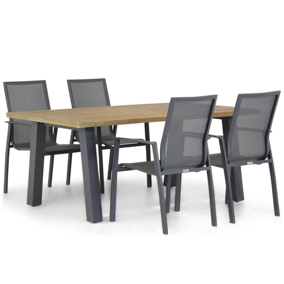 Lifestyle Ultimate/Glasgow 180 cm dining tuinset 5-delig afbeelding 1