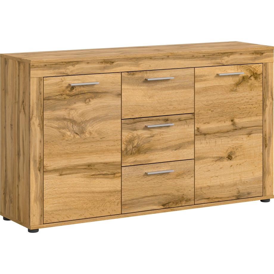 INOSIGN Dressoir Aosta met 2 deuren en 3 lades, woonkamer, commode, kast afbeelding 1