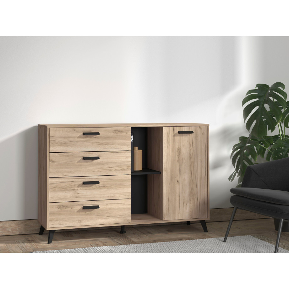 INOSIGN Dressoir Umbria Commode, Breedte 137 cm afbeelding 1