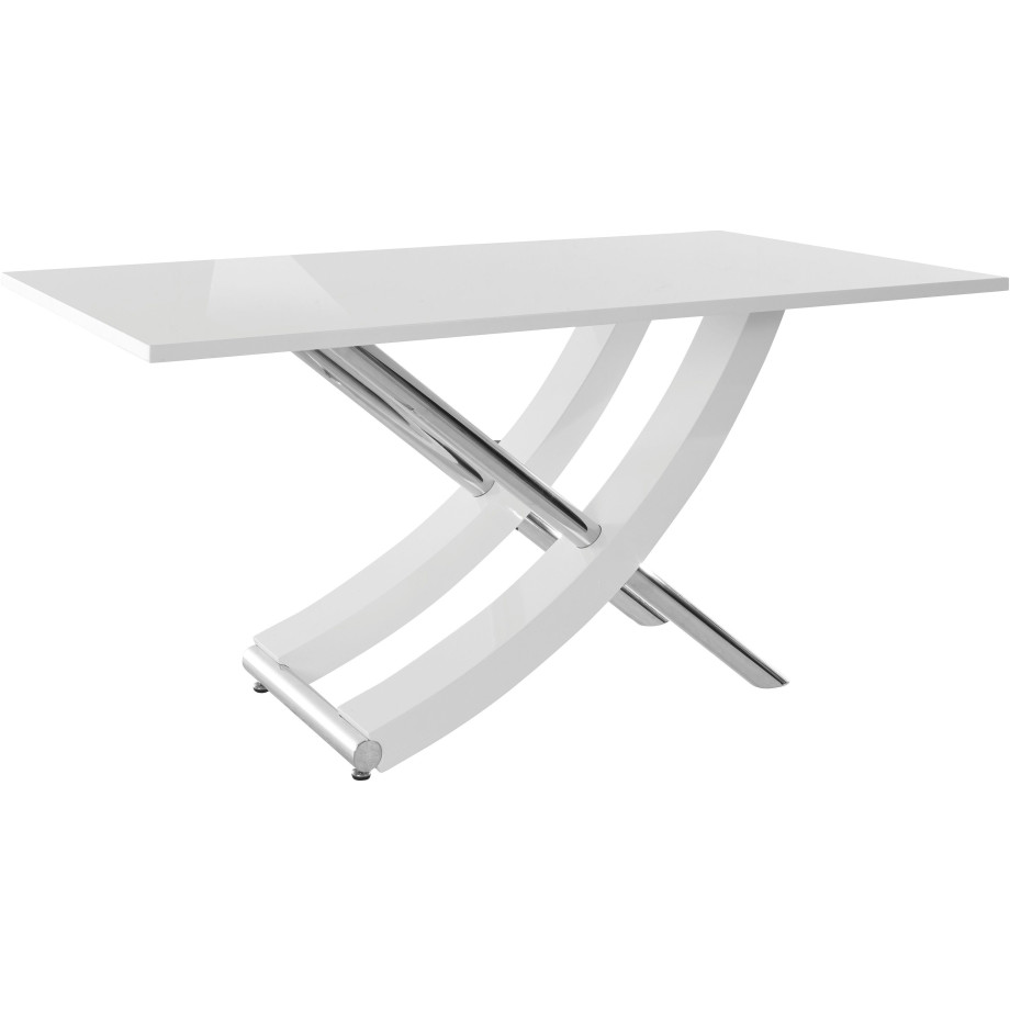 INOSIGN Eettafel Kaleo Breedte 160 cm, modern ontwerp, stabiel, hoogglans afbeelding 1