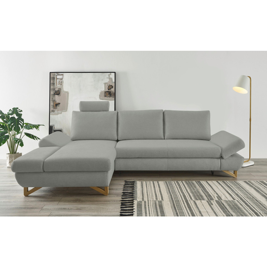 INOSIGN Slaapbank City/Giron comfortabele slaapbank (ligoppervlak 245 x 138 cm) en bedlade afbeelding 1