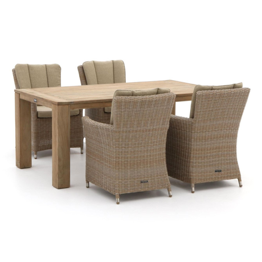 Intenso Adriano/ROUGH-X 180cm dining tuinset 5-delig - Laagste prijsgarantie! afbeelding 1