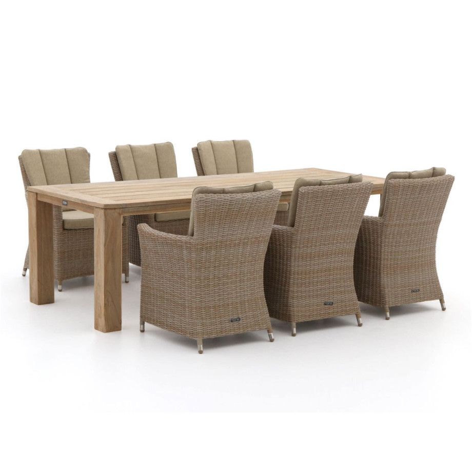 Intenso Adriano/ROUGH-X 240cm dining tuinset 7-delig - Laagste prijsgarantie! afbeelding 1